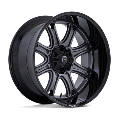 Fuel 1PC - Fuel Off Road DARKSTAR 22x10 8x170 10mm Matte Gunmetal/Black FC853AB22108710