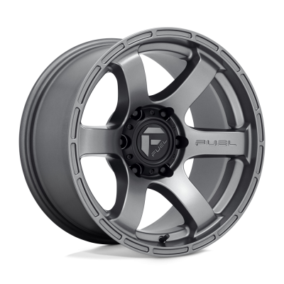 Fuel 1PC - Fuel Off Road D767 RUSH 18x9 6x120 20mm Matte Gunmetal D76718909457