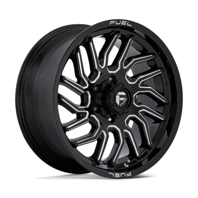 Fuel 1PC - Fuel Off Road D807 HURRICANE 20x9 6x5.5 20mm Gloss Black/Milled D80720908457