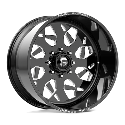 Fuel Forged - Fuel Off Road FF111 20x14 5x4.5 -69mm Gloss Black/Milled FFFFF111RH71-5-34