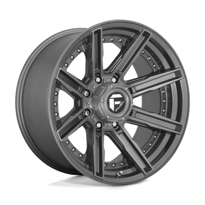 Fuel 1PC - Fuel Off Road D71020001847 D710 ROGUE PLATINUM 20x10 8x180 -18mm Gunmetal