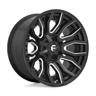 Fuel 1PC - Fuel Off Road D71120001747 D711 RAGE 20x10 8x170 -18mm Gloss Black/Milled