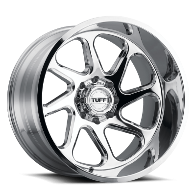 Tuff - Tuff Wheels T2B 26x14 8x6.5 -72mm Chrome 2614T2B-28165C25L