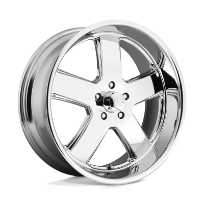US Mag 1PC - US Mag Wheels U116 HUSTLER 22x11 5x5.0 18mm Chrome U11622117367