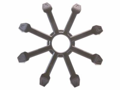 Kicker - Kicker 43CWR8G CompR Series 8" Subwoofer Grille Black EACH