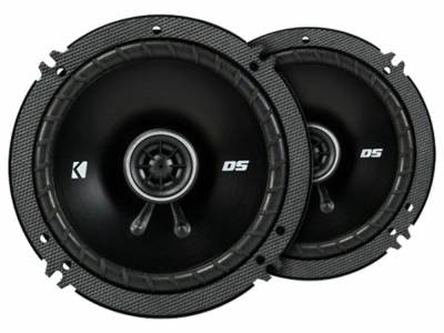 Kicker - Kicker 43DSC6504 DSC650 DS-Series 6.5" Coaxial Speakers 4 Ohm Pair