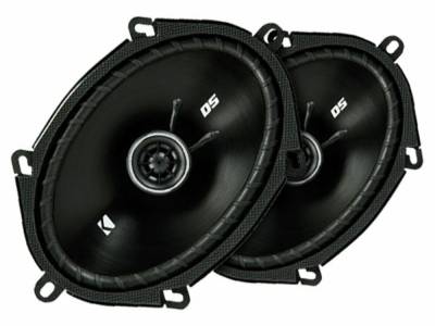 Kicker - Kicker 43DSC6804 DSC680 DS-Series 6x8" Coaxial Speakers 4 Ohm Pair