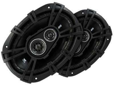 Kicker - Kicker 43DSC69304 DSC690 DS-Series 6x9" Triaxial Speakers 4 Ohm Pair