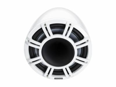Kicker - Kicker 47KMFC11W KMFC11W 11" HLCD Marine Tower Speaker System-White Pair