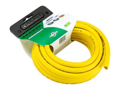 Kicker - Kicker 47KMWPY420 20ft Spool 4AWG OFC Marine Power Cable Yellow
