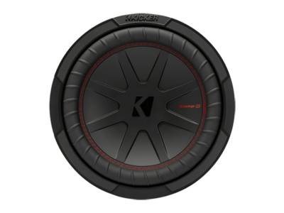 Kicker - Kicker 48CWR102 10" CompR 2 Ohm DVC Subwoofer EACH