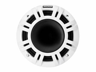 Kicker - Kicker 48KMXL654 KMXL65 KMXL Series 6.5" HLCD Coaxial Marine Speakers Pair