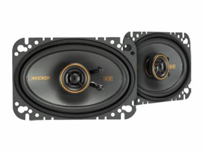 Kicker - Kicker 51KSC4604 KSC460 KS-Series 4x6" Coaxial Speakers Pair
