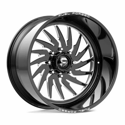 Fuel Forged - Fuel Off Road FF110 22x12 5x5.5 -40mm Gloss Black/Milled FFJFF110RN77-5-34
