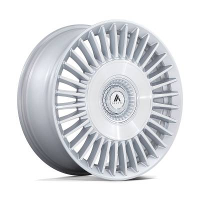 Asanti - Asanti Black AB040 TIARA 20x9 BLANK 15mm Gloss Silver/Machined AB040SD20900015