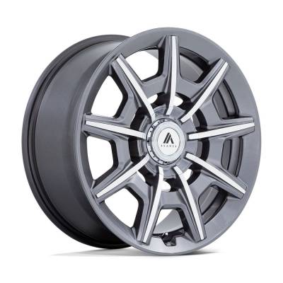 Asanti - Asanti Black AB041 ESQUIRE 22x9 BLANK 15mm Anthracite/Machined AB041AD22900015