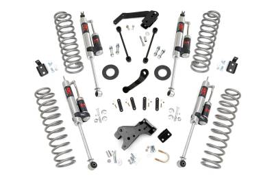 Rough Country Suspension Systems - Rough Country 4" Suspension Lift Kit for 07-18 Jeep Wrangler JK 4DR 68144