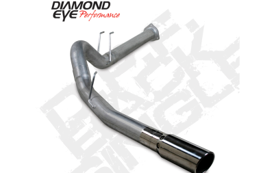Diamond Eye Performance - Diamond Eye K4376S Kit 4" Diesel Particulate Filter Back Single