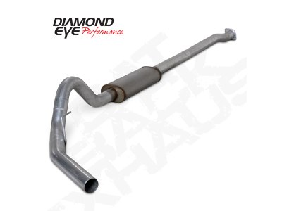 Diamond Eye Performance - Diamond Eye K3332S Kit 3.5" Cat-back Single Stainless 2011-2013 Ford F150 5.0l V