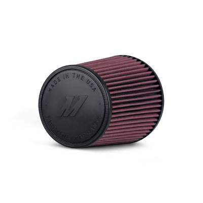 Mishimoto - Mishimoto MMAF-4007 Performance Air Filter 4" Inlet 7" Filter Length Red