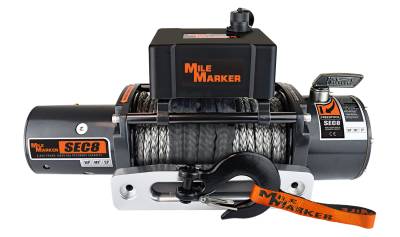 Mile Marker - Mile Marker 77-53141W 8000 LB Waterproof Winch