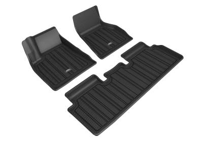 3D MAXpider - 3D MAXpider E1TL02001809 ELITECT Floor Mat for 20-21 Tesla S