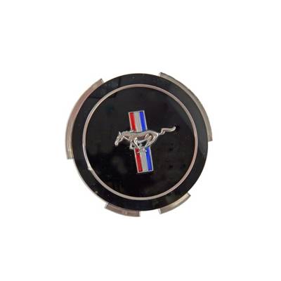 Scott Drake - Scott Drake C6ZZ-11C30 Wheel Cap Emblem for 66 Ford Mustang