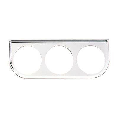 Equus - Equus E9823 Gauge Mount Panel Chrome 2-1/16" Triple