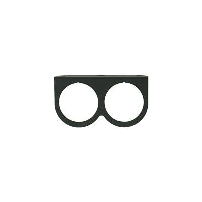 Equus - Equus E9942 Gauge Mount Panel Black 2-5/8" Double