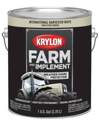 Krylon - Krylon 1980 Farm & Implement Paints 1 Gallon Gloss IH White