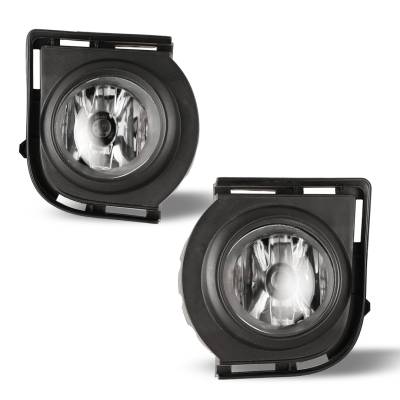 Winjet - Winjet CFWJ-0305-C Clear Fog Lights w/Wiring Kit for 08-10 Scion XB