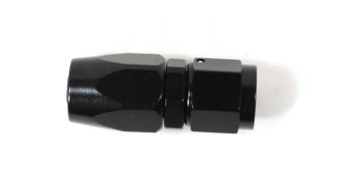 SpeedFx - SpeedFX 510400BK Hose End Fitting Full Swivel -4AN Straight Black Anodized