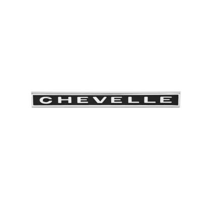 Trim Parts - Trim Parts 4400 1967 Chevrolet Chevelle Quarter Panel Emblem