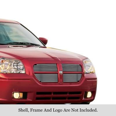 APS - APS Stainless Billet Grille-Polish for 05-07 Dodge Magnum GR04HEJ37S