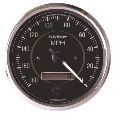 AutoMeter - AutoMeter 201013 Cobra Speedometer Gauge 4" Electric Programmable Rev Rotation