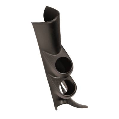 AutoMeter - AutoMeter 17106 Dual Gauge Pod Pillar Replacement Black 2-1/16"
