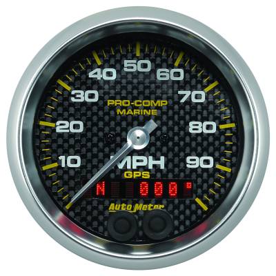 AutoMeter - AutoMeter 200636-40 Marine GPS Speedometer