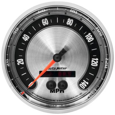 AutoMeter - AutoMeter 1281 American Muscle GPS Speedometer 5" 140mph