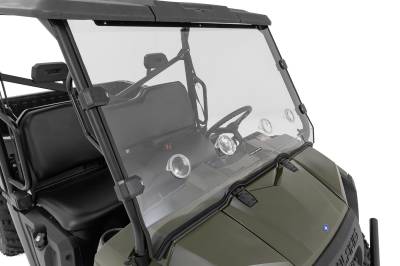 Rough Country Suspension Systems - Rough Country Front UTV Vented Full Windshield for Polaris Ranger 570 98162310