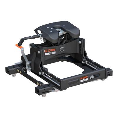CURT - Curt 16059 A25 Sliding 5th Wheel Hitch 25K Select Silverado Sierra Puck System