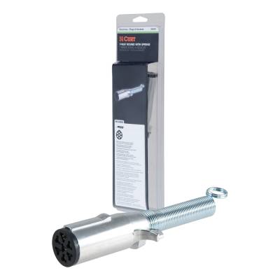 CURT - CURT Manufacturing 58181 7-Way Round Connector