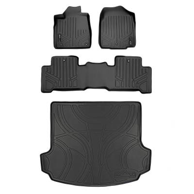 SMARTLINER - SMARTLINER A0084/B0084/D0084 2Row Floor Liner +Behind 2nd Row Cargo Liner