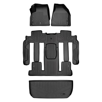 SMARTLINER - SMARTLINER A0043/B0326/D0044 2Row Floor Liners & Behind 2nd Cargo Liner