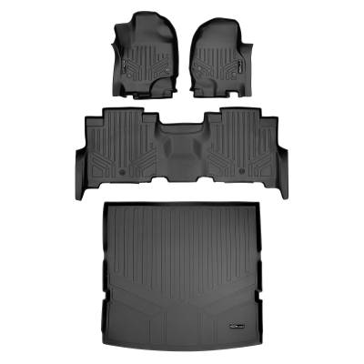 SMARTLINER - SMARTLINER A0350/B0351/D0350 2-Row Floor Liners +Behind Second Row Cargo Liner