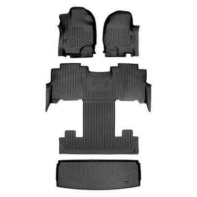 SMARTLINER - SMARTLINER A0350/B0350/E0350 2-Row Floor Liners & Behind 3rd Cargo Liner