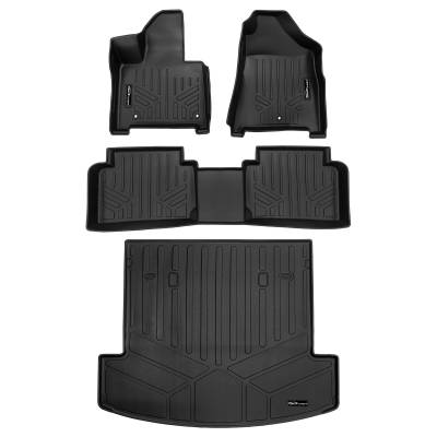 SMARTLINER - SMARTLINER A0742/B0742/D0742 2-Row Floor Liners +Behind Second Row Cargo Liner
