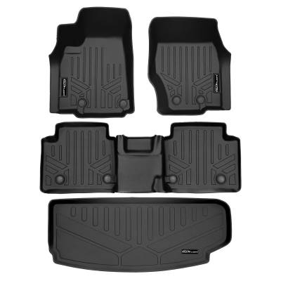 SMARTLINER - SMARTLINER A0674/B0568/E0568 2-Row Floor Liner +Behind 3rd Row Cargo Liner