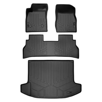 SMARTLINER - SMARTLINER A0711/B0711/D0711 2-Row Floor Liners +Behind Second Row Cargo Liner