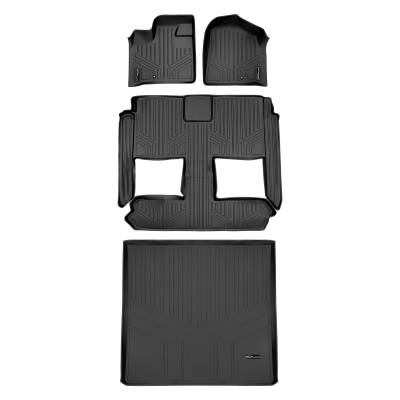 SMARTLINER - SMARTLINER A0046/B0046/D0181 2-Row Floor Liners +Behind Second Row Cargo Liner