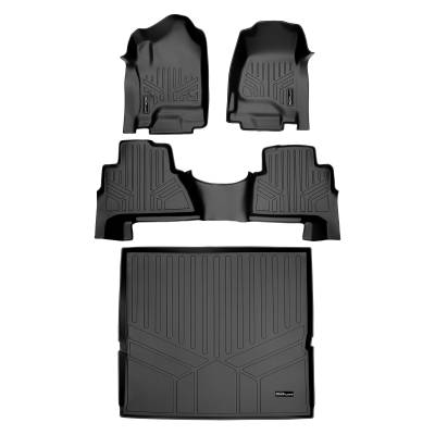 SMARTLINER - SMARTLINER A0136/B0163/D0153 2-Row Floor Liner +Behind Second Row Cargo Liner